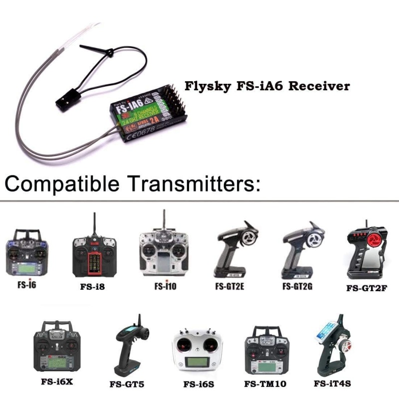 Flysky FS-IA6 Receiver 6CH Dua - Drone Racing Receiver recensie en prijs