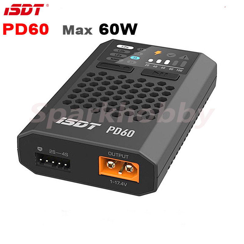 ISDT PD60 60W 6A Quick Smart C - Drone Racing Charger recensie en prijs