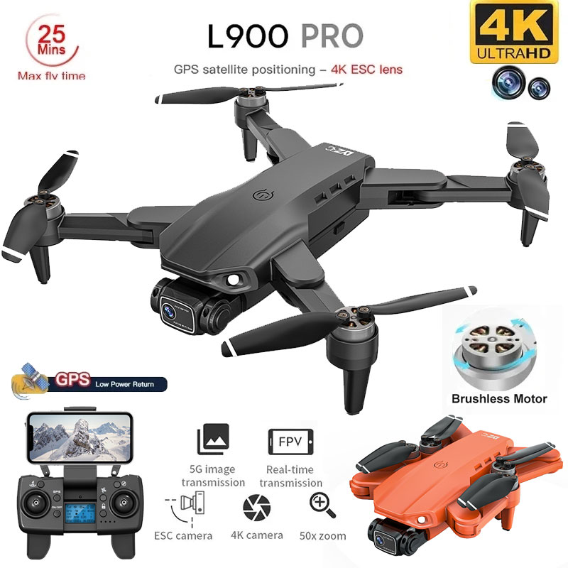 L900 Pro GPS Drone 4K Professi - Drone Racing Camera recensie en prijs
