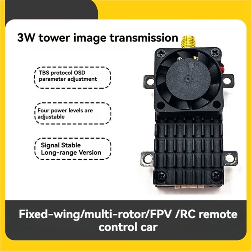 【NEW USER EXCLUSIVE】For 5-20KM - Drone Racing Transmitter recensie en prijs