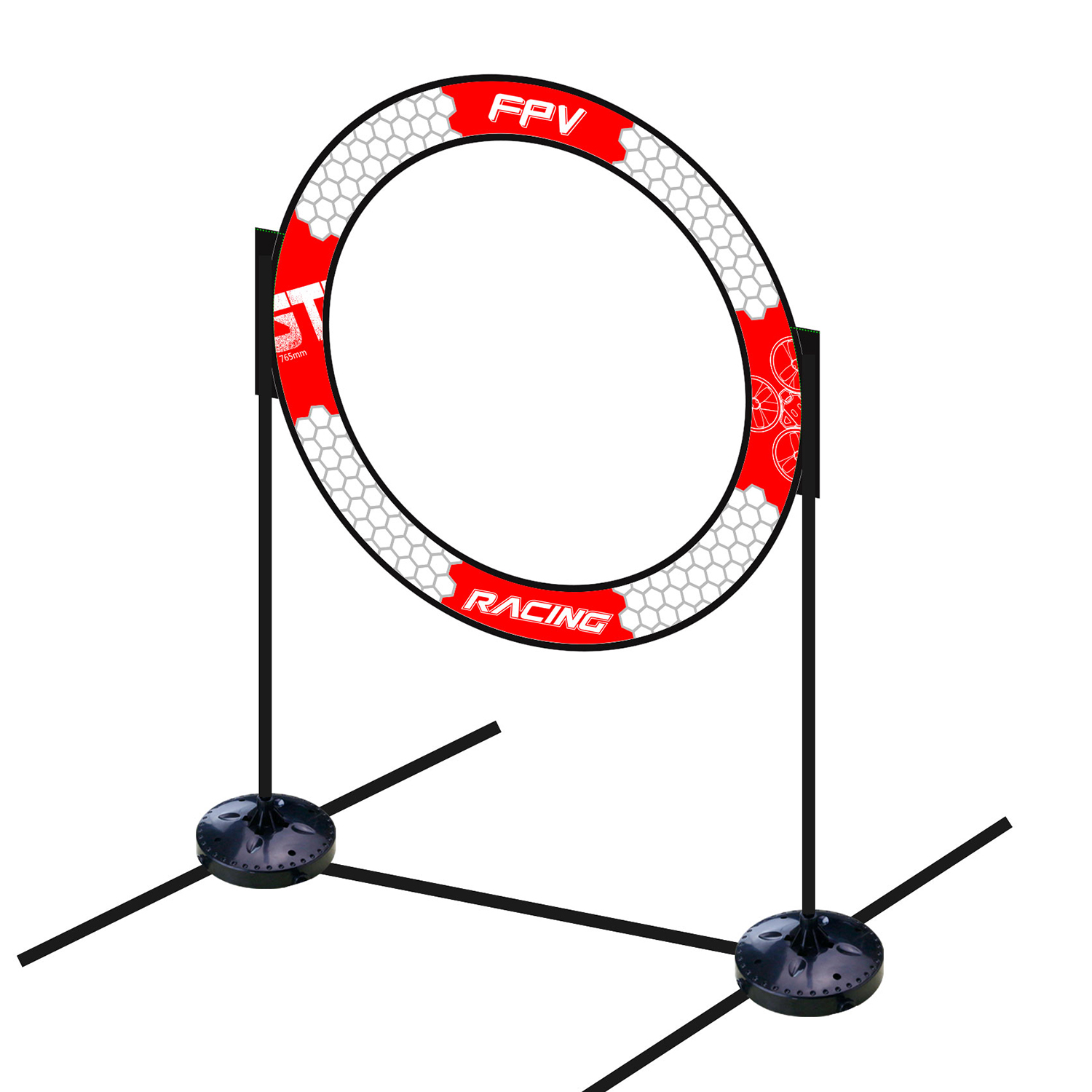 765mm Circular Drone FPV Racin - Drone Racing Flag recensie en prijs