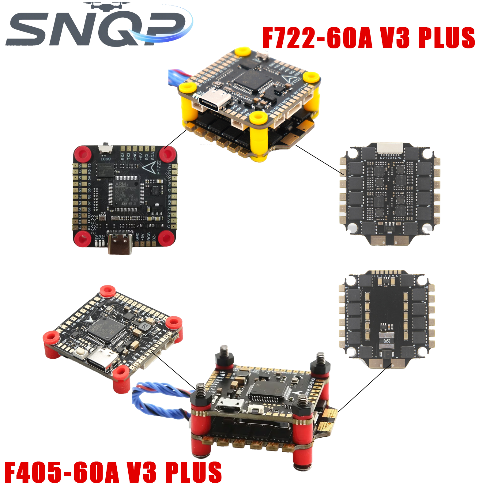 F405/F722 Triple Flight Contro - Drone Racing Flight Controller recensie en prijs