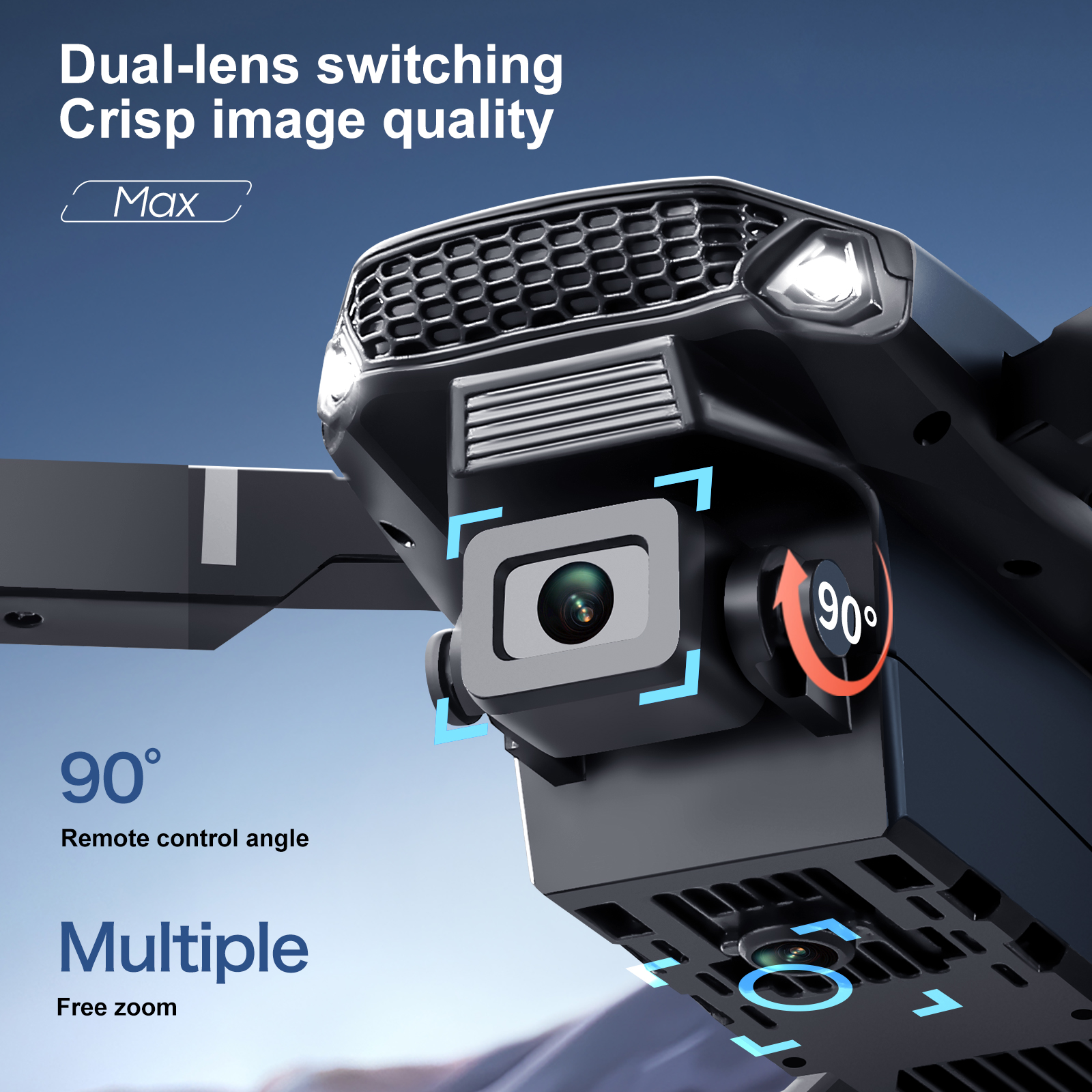 2025 New E88 E99 Upgraded Dron - Drone Racing Camera recensie en prijs