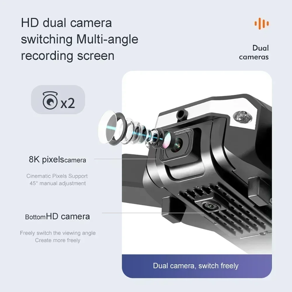 G6 pro Drone with 8K Dual Came - Drone Racing Camera recensie en prijs