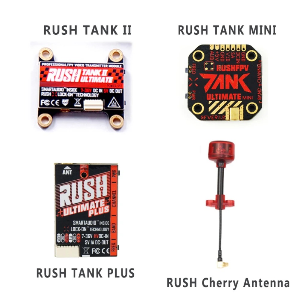 RUSH TANK Ultimate II/Mini/ PL - Drone Racing Receiver recensie en prijs