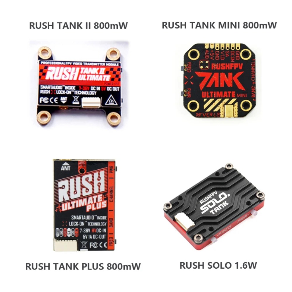 RUSH TANK Ultimate II/Mini/ PL - Drone Racing Receiver recensie en prijs