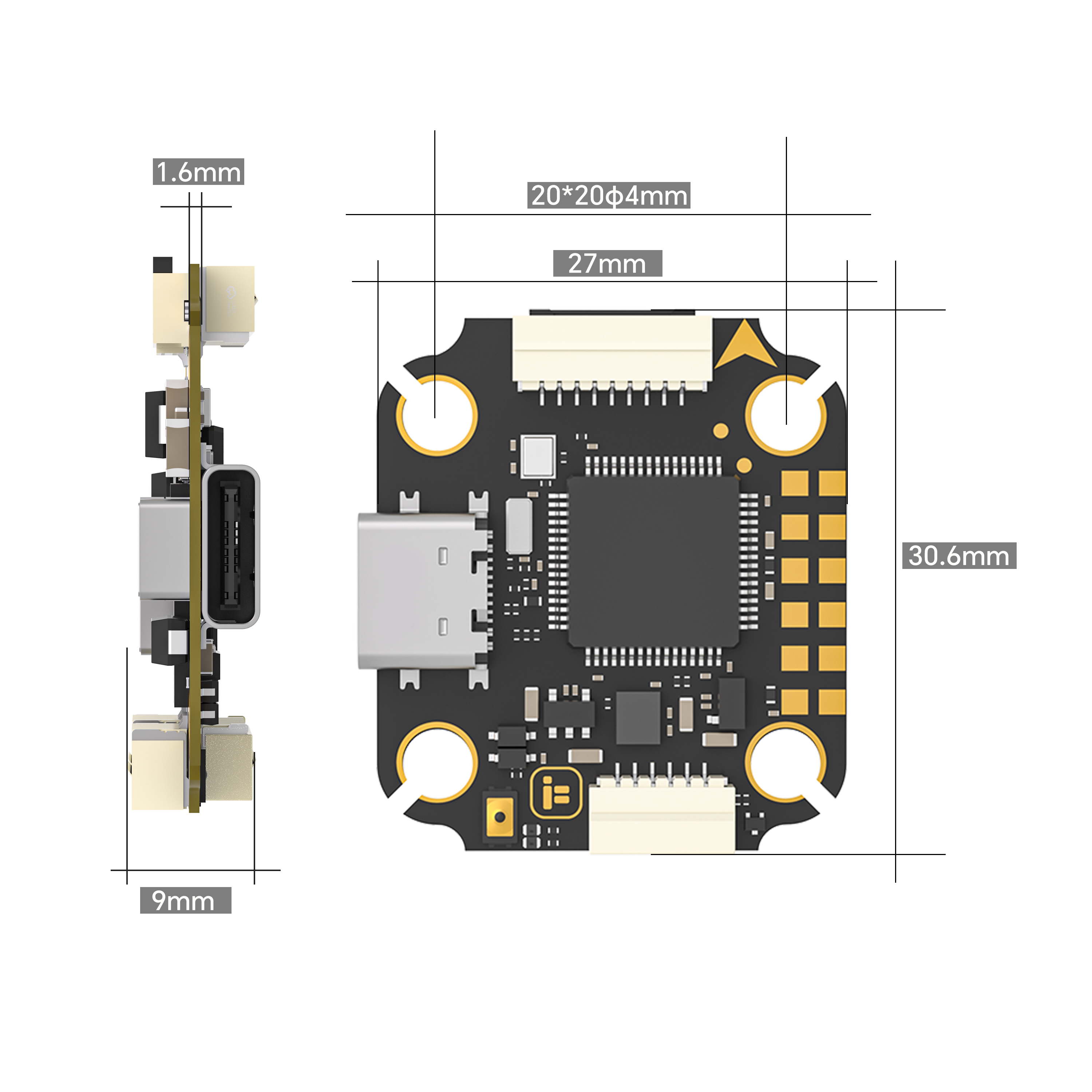 iFlight Borg F7 Mini Stack Fli - Drone Racing Flight Controller recensie en prijs