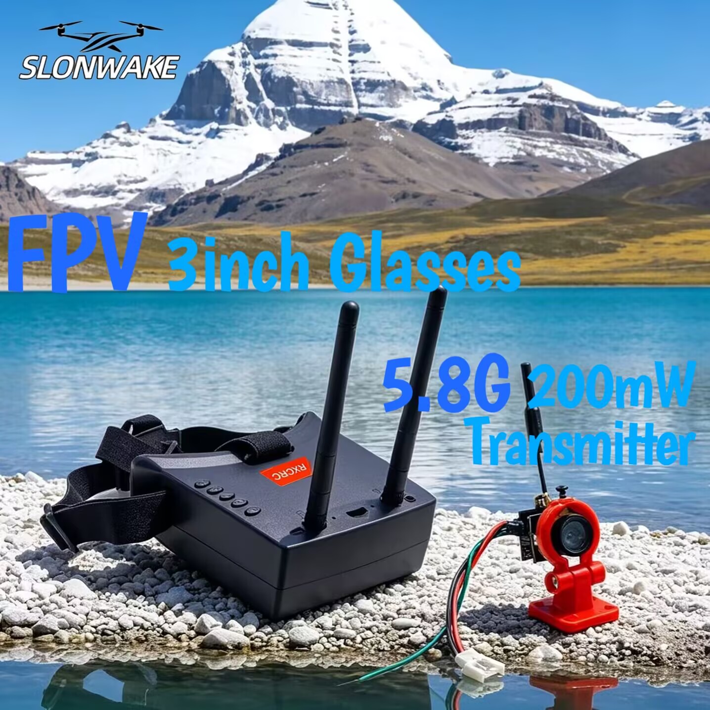 SLONWAKE 5.8G Analog VTX Trans - Drone Racing Camera recensie en prijs