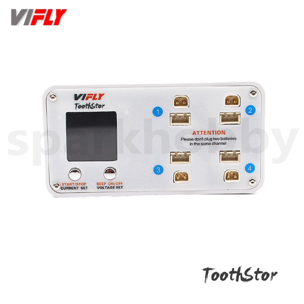 VIFLY ToothStor 4 Port 2S Bala - Drone Racing Charger recensie en prijs
