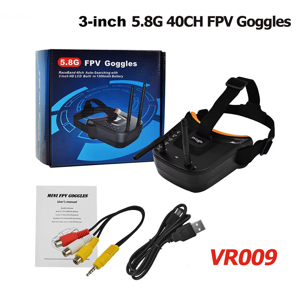VR009 FPV Video Goggles 3Inch  - Drone Racing Goggles recensie en prijs